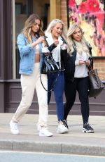 ELLIE BROWN and STEPHANIE LAM Out for Ice Cream in Cheshire 03/21/2019
