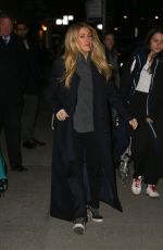 ELLIE GOULDING Arrives at Late Show with Stephen Colbert in New York 03/11/2019