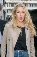 ELLIE GOULDING Arrives at NRJ Radio in Paris 03/27/2019