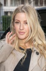 ELLIE GOULDING Arrives at NRJ Radio in Paris 03/27/2019