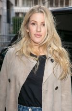 ELLIE GOULDING Arrives at NRJ Radio in Paris 03/27/2019