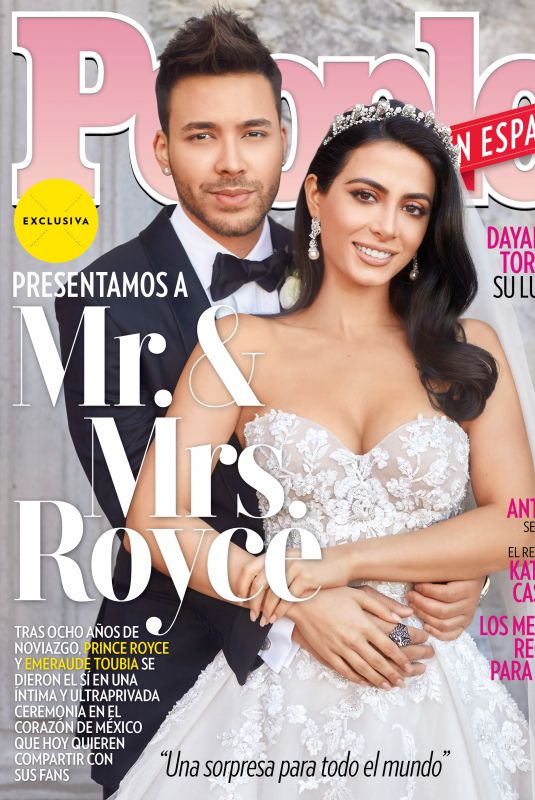 EMERAUDE TOUBIA and Prince Royce on the Cover of People en Espanol, April 2019