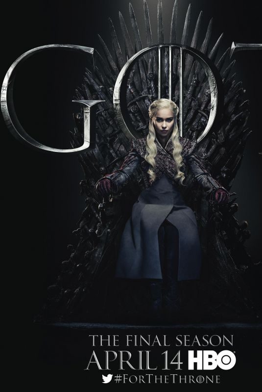 EMILIA CLARKE – Game of Thrones, Season 8 Promos