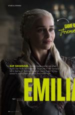 EMILIA CLARKE in Moments Magazine, March 2019