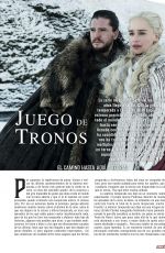 EMILIA CLARKE, MAISIE WILLIAMS and SOPHIE TURNER in Accion Cine-video Magazine, March 2019