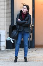 EMILIA CLARKE Shopping at Barneys New York in New York 03/02/2019