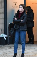 EMILIA CLARKE Shopping at Barneys New York in New York 03/02/2019