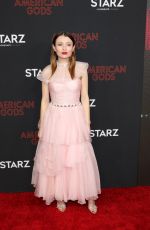 EMILY BROWNING at American Gods, Season 2 Premiere in Los Angeles 03/05/2019