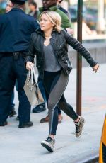 EMILY OSMENT and BRITTANY SNOW on the Set of Sisters in New York 03/26/2019
