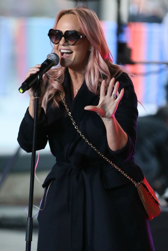 EMMA BUNTON Promotes Her New Single at One Show in London 02/27/2019