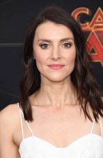 EMMA LAHANA at Captain Marvel Premiere in Hollywood 03/04/2019