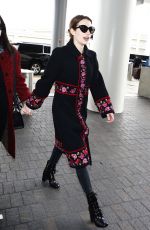 EMMA ROBERTS Arrives at LAX Airport in Los Angeles 03/03/2019