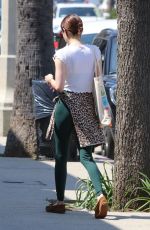 EMMA ROBERTS Heading to a Gym in Los Angeles 03/25/2019