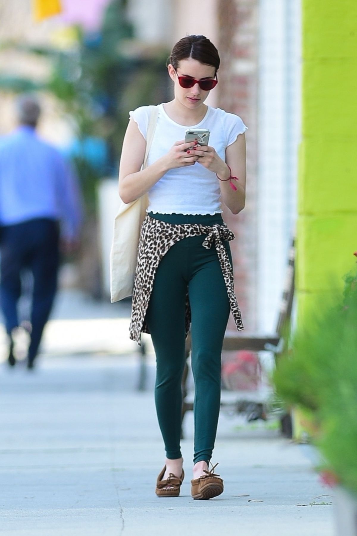 EMMA ROBERTS Heading to a Gym in Los Angeles 03/25/2019 – HawtCelebs
