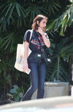 EMMA ROBERTS in Denim Out in Los Angeles 03/19/2019