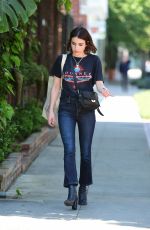 EMMA ROBERTS in Denim Out in Los Angeles 03/19/2019