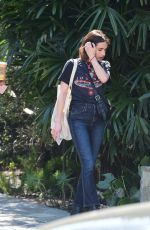 EMMA ROBERTS in Denim Out in Los Angeles 03/19/2019