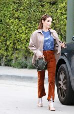 EMMA ROBERTS Leaves Her Home in Los Angeles 03/21/2019
