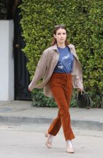 EMMA ROBERTS Leaves Her Home in Los Angeles 03/21/2019