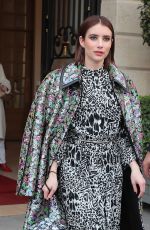 EMMA ROBERTS Leaves Ritz Hotel in Paris 03/05/2019