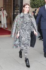 EMMA ROBERTS Leaves Ritz Hotel in Paris 03/05/2019