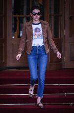 EMMA ROBERTS Leaves Ritz Hotel in Paris 03/06/2019