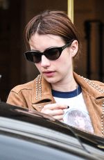 EMMA ROBERTS Leaves Ritz Hotel in Paris 03/06/2019