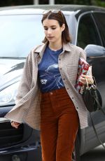 EMMA ROBERTS Out and About in Los Angeles 03/21/2019