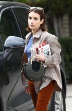 EMMA ROBERTS Out and About in Los Angeles 03/21/2019