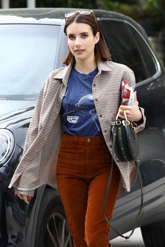 EMMA ROBERTS Out and About in Los Angeles 03/21/2019
