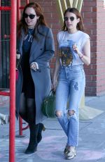 EMMA ROBERTS Out for Lunch in Los Angeles 03/17/2019