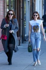 EMMA ROBERTS Out for Lunch in Los Angeles 03/17/2019