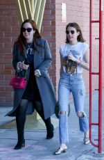 EMMA ROBERTS Out for Lunch in Los Angeles 03/17/2019