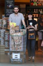 EMMA STONE and Dave McCary Out Shopping in Los Angeles 03/30/2019