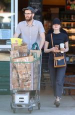 EMMA STONE and Dave McCary Out Shopping in Los Angeles 03/30/2019