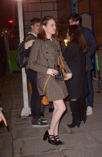 EMMA STONE Arrives at Louis Vuitton Fashion Show in Paris 03/05/2019