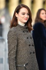 EMMA STONE at Louis Vuitton Show at Paris Fashion Week 03/05/2019