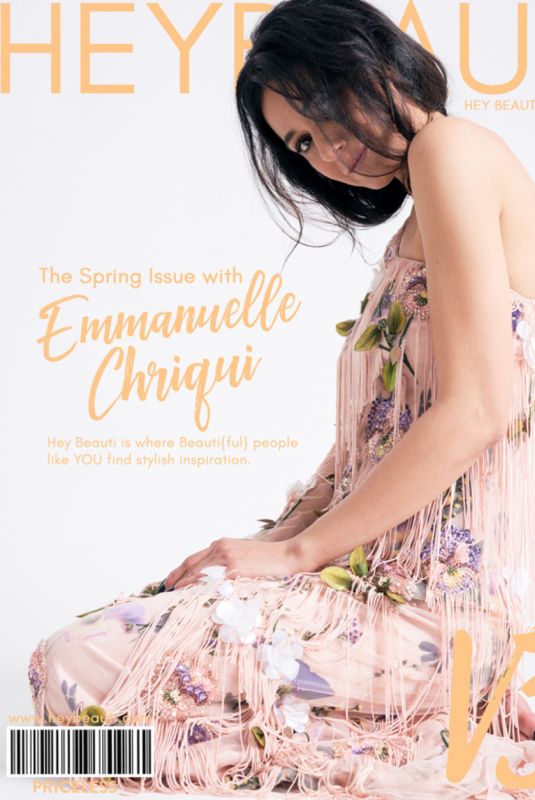 EMMANUELLE CHRIQUI in Hey Beauti Magazine, Spring 2019