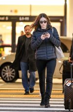 EMMY ROSSUM at Los Angeles International Airport 03/03/2019