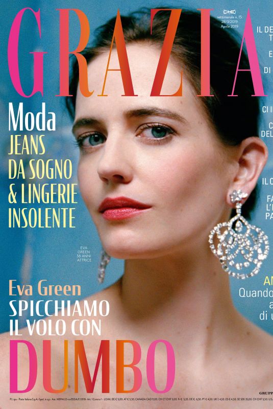 EVA GREEN in Grazia Magazine, Italy March 2019