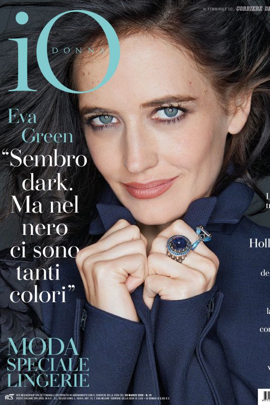 EVA GREEN in Io Donna Del Corriere Della Sera, March 2019