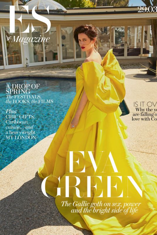 EVA GREEN on the Cover of Evening Standard Magazine, March 2019