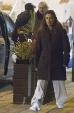 EVA LONGORIA on the Set Glamorous in Toronto 03/24/2019