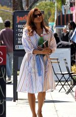 EVA MENDES Out and About in Los Angeles 03/25/2019