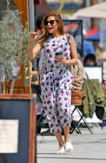 EVA MENDES Out Shopping in Los Angeles 03/29/2019