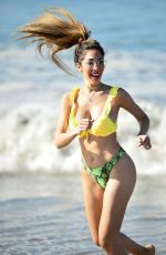 FARRAH ABRAHAM in Bikini for Pretty Little Thing at Malibu Beach 03/28/2019