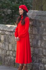 FREIDA PINTO on the Set of a Photoshoot in Pimrose Hill 03/28/2019