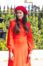 FREIDA PINTO on the Set of a Photoshoot in Pimrose Hill 03/28/2019