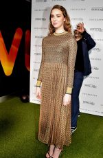 FREYA MAVOR at The Keeper Premiere in Manchester 03/21/2019