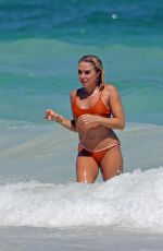 GABBY ALLEN in Bikinis at a Beach in Tulum 03/08/2019